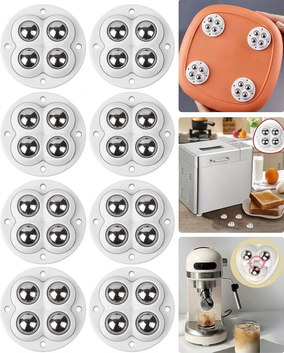 Heavy Duty 360° Rotating Furniture Mover Wheels