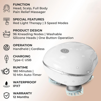 Smart Scalp Massager™ – Intelligent Electric Head Massager