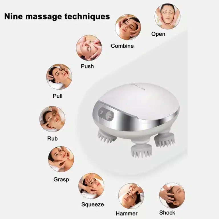 Smart Scalp Massager™ – Intelligent Electric Head Massager
