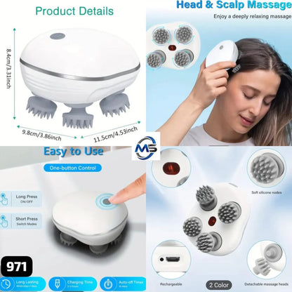 Smart Scalp Massager™ – Intelligent Electric Head Massager