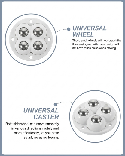 Heavy Duty 360° Rotating Furniture Mover Wheels